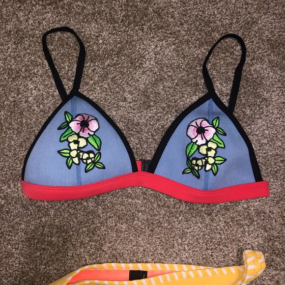 TRIANGL JEAN FLORAL BIKINI - Picture 3 of 7